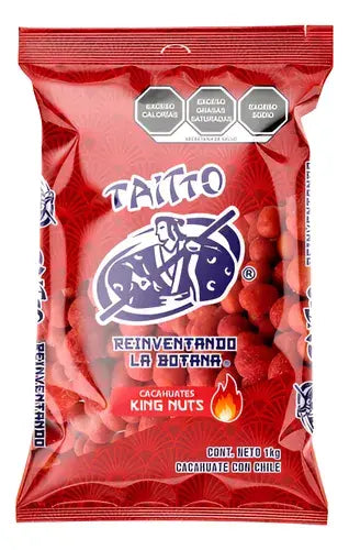 Cacahuate Japones Picante Taitto Cubierta Crujiente 1 Kg - Taitto