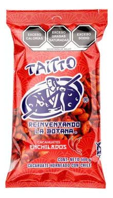 Cacahuate Enchilado Horneado Taitto 1 Kg Botana Picante - Taitto
