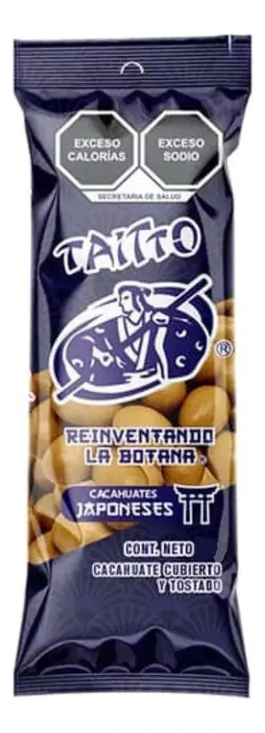 50 Bolsitas Cacahuates Japonés Tostado Taitto 30g C/u - Taitto
