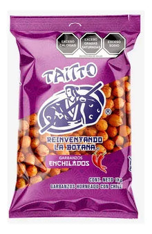 1Kg Bolsa Garbanzo Enchilado Taitto Deliciosos Botana - Taitto