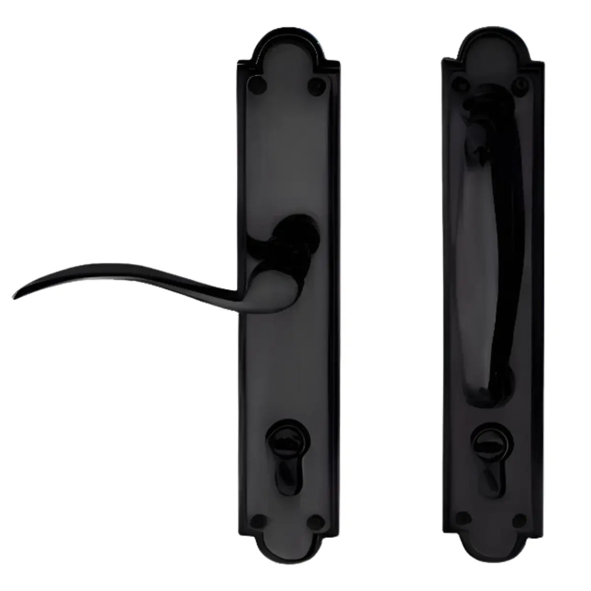 Herraje Futura Izquierdo Mecanismo 330 Negro Mate Tover - Tover