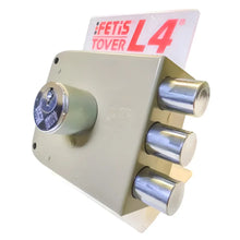 Cerradura Sobreponer L-4CP Pintada Tover - Tover