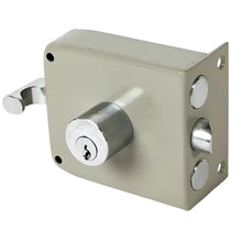 Cerradura Sobreponer L-5P Revertida Pintada Gris Tover - Tover