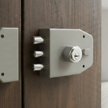 Cerradura Sobreponer Pintado Gris Reversible S1000P Tover - Tover