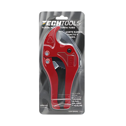 Tijera Corte Tubo Pvc Cpvc Pp-r CNX Rojo 6PZ - CNX - vista lateral