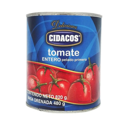 Tomate Entero Pelado 820g - Cesarfer