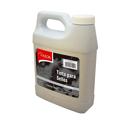 Tinta Sello 1000ml Stafford 1 Litro Escoge Color Negra - Azor - vista lateral