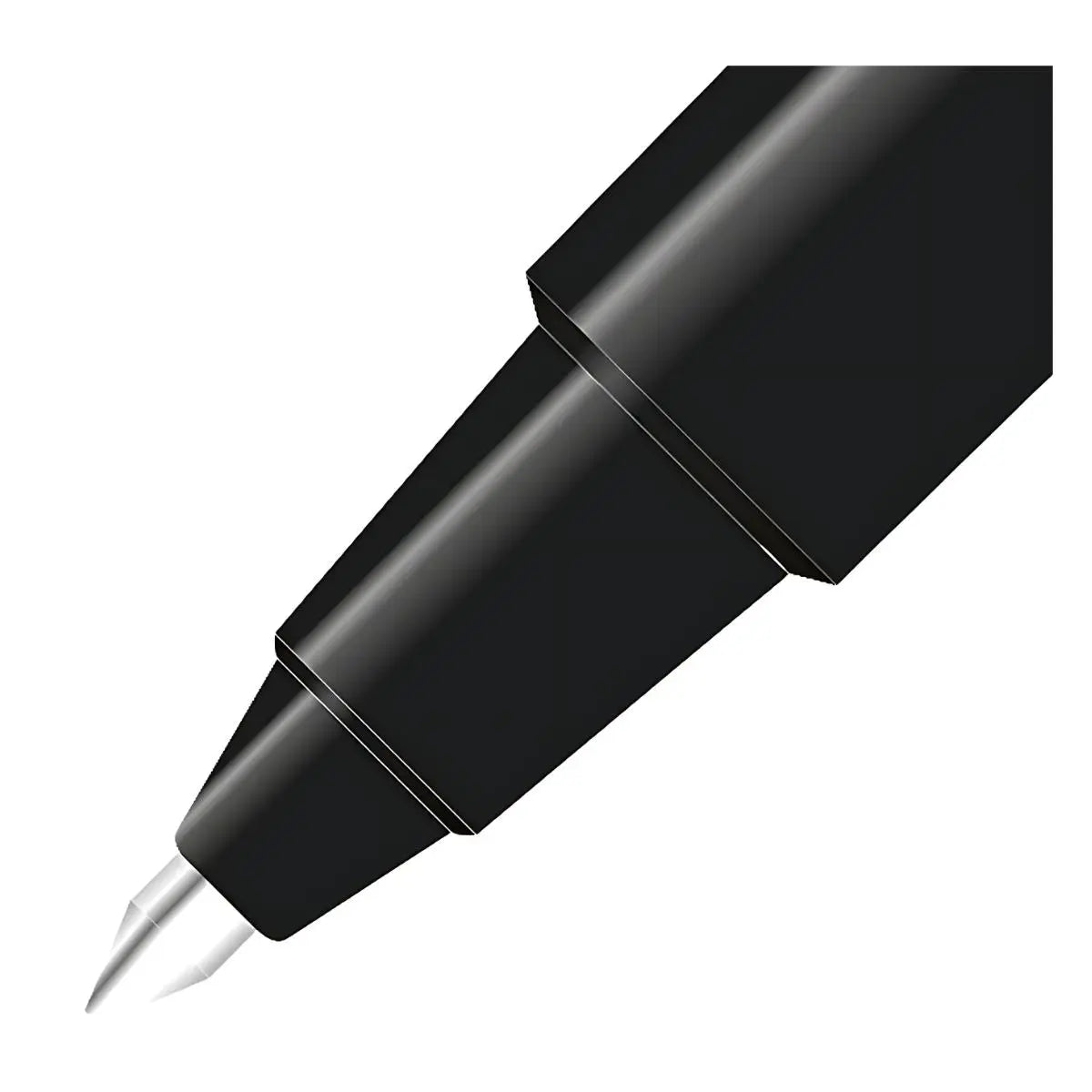 Bolígrafo Roller Deluxe Fino 0.7mm Tinta Azul - Azor - vista trasera
