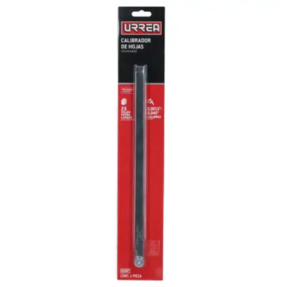 Calibrador Extralargo 000F Urrea 25 Hojas - Lock - vista lateral