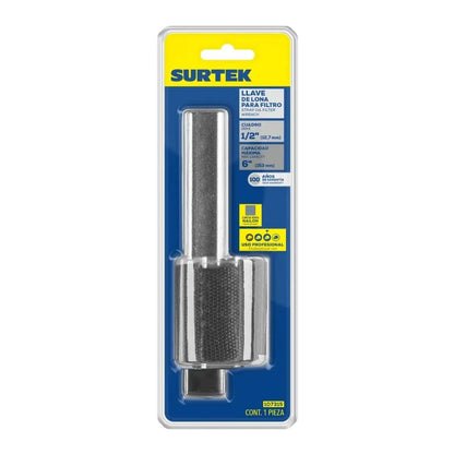 Lave Lona Auto Ajustable Surtek Quitar Filtros 0-6" - Lock - vista lateral