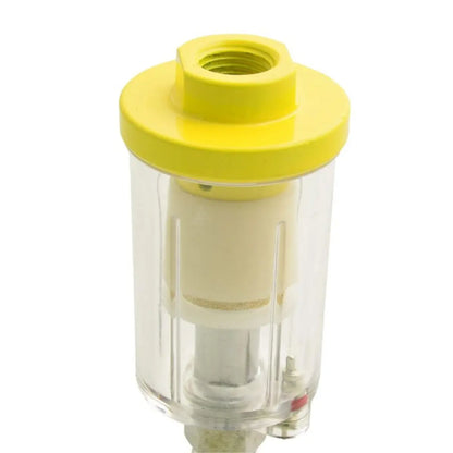 Filtro Separador Agua y Aceite 1/4" NPT Surtek - Lock - vista lateral
