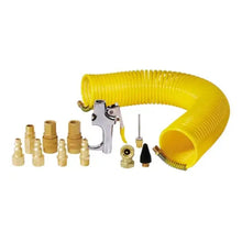 14pzs Accesorios Neumaticos Surtek c/ Manguera Tipo Resorte - Lock