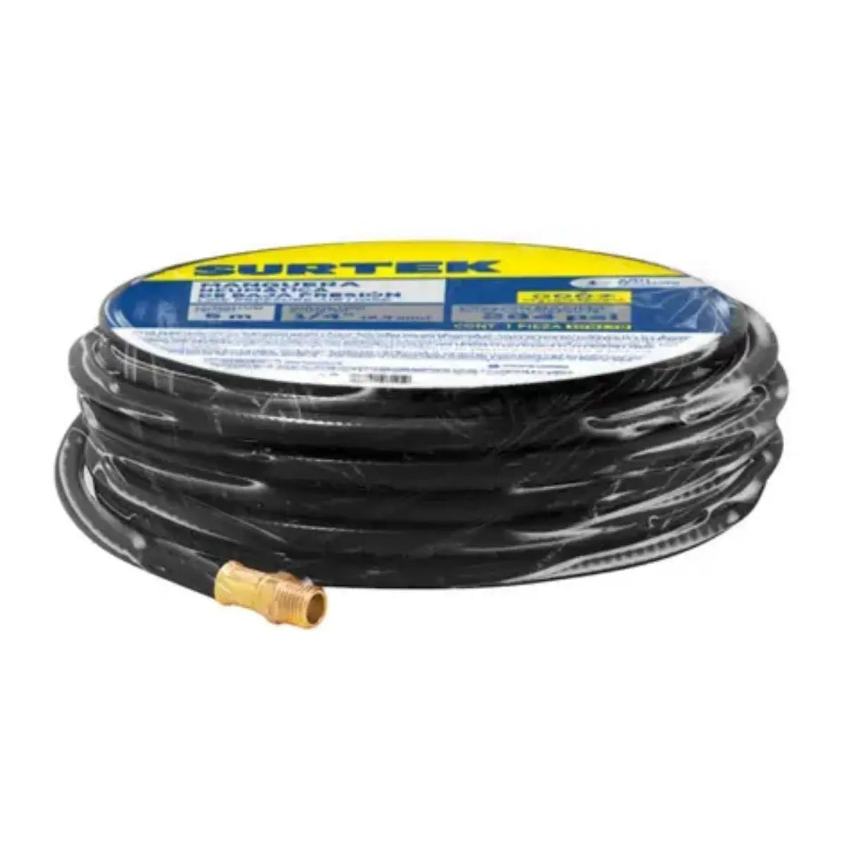 Manguera p/ Aire Surtek 3/8" x 7.5 m Alta Presion - Lock
