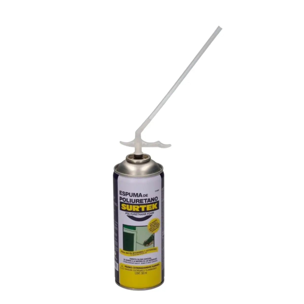 Espuma Poliuretano 300 ml Surtek - Lock - vista lateral