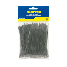 Cinchos plásticos 150 x 3.6 mm tensión 18 Kg 50 pz negro Urrea - Lock - detalle
