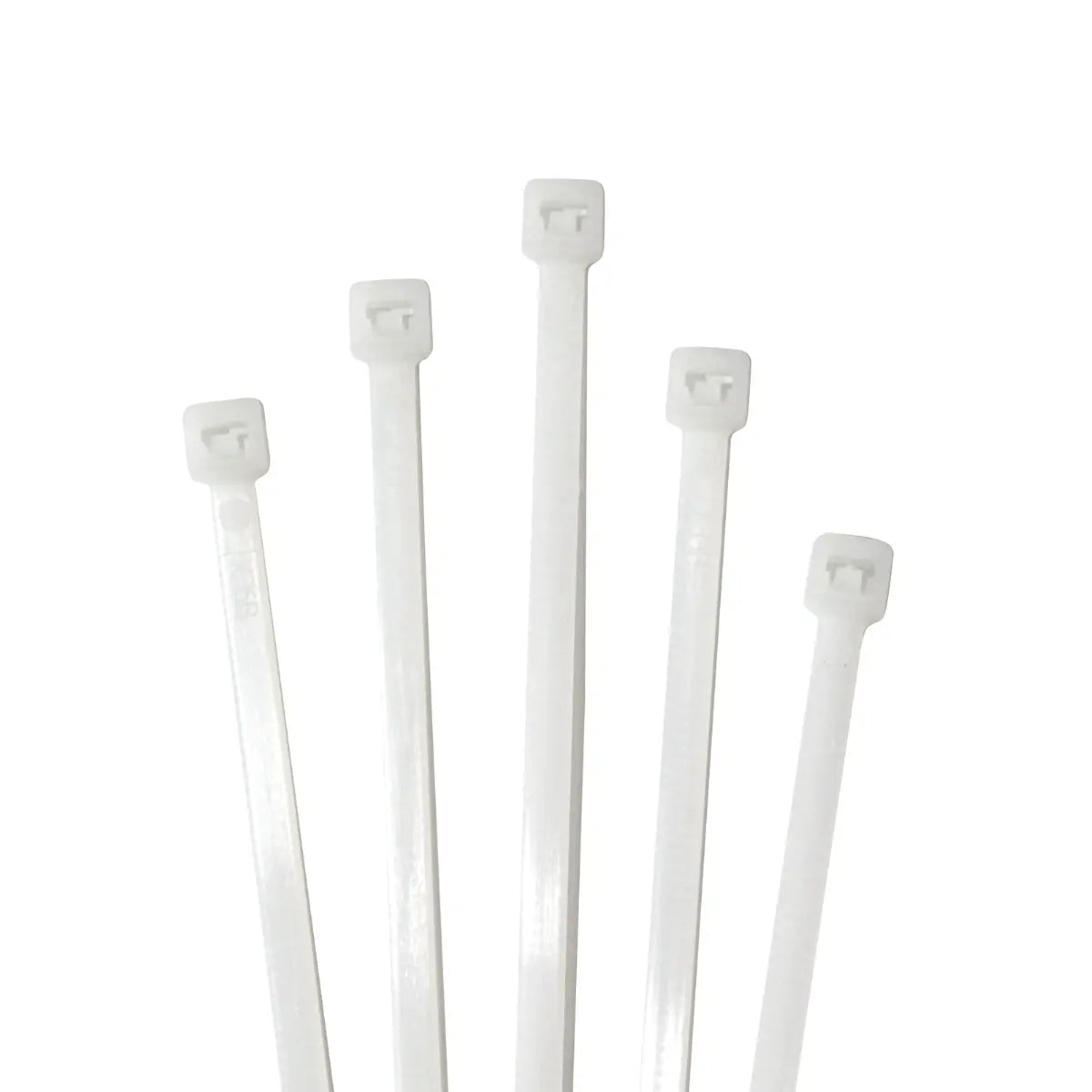 50 Cinchos Plasticos 300 x 4.6 mm Tensión 22 Kg Blancos Surtek - Lock