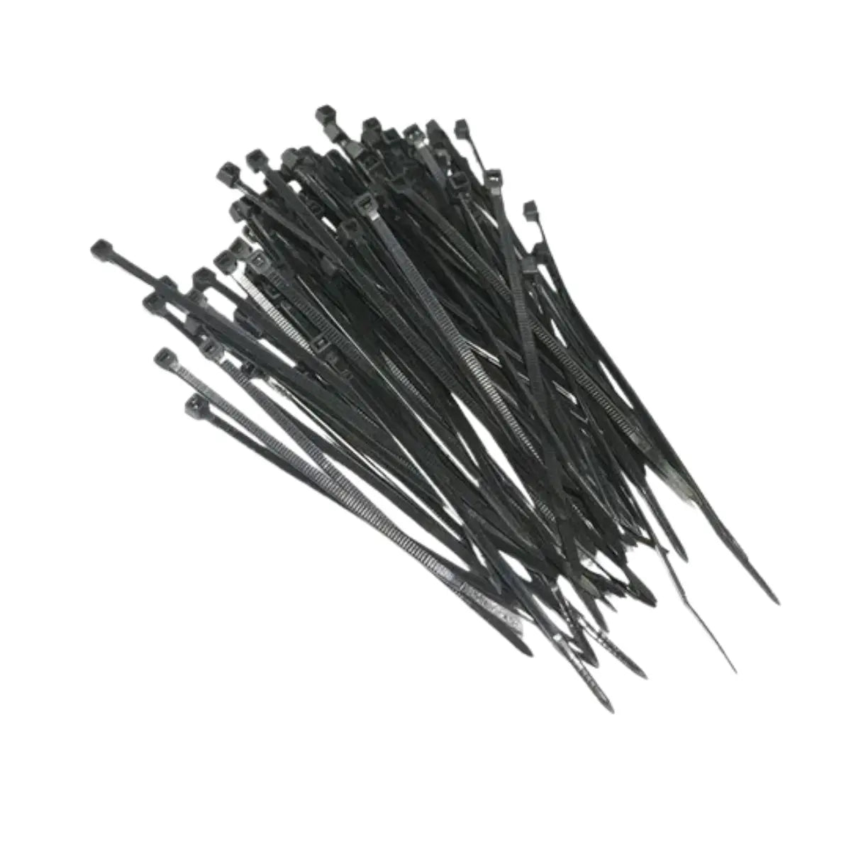 Cinchos plásticos 300 x 4.6 mm tensión 22 Kg de 50 pz negro Urrea - Lock