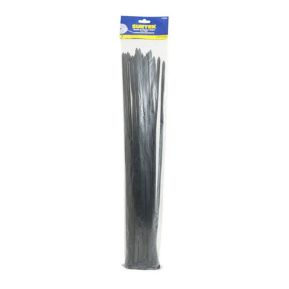 Cinchos Plásticos 450 x 4.8 mm Tensión 27 Kg Color Negro Surtek 25pz - Lock