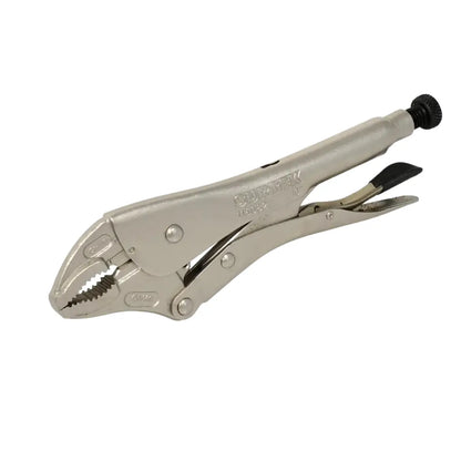 Pinza de presión de 10 quijada curva - Lock - vista lateral