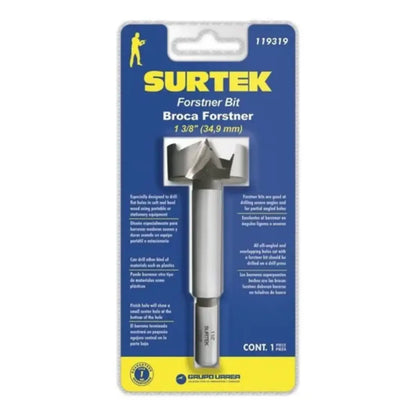 Broca Forstner 1 3/8" Surtek - Lock - vista lateral