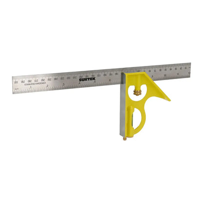 Escuadra de Combinación con Mango Zamac 12" Surtek - Lock - vista lateral