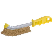 Cepillo de alambre Surtek de acero latonado anti-chispa con mango curvo - Lock