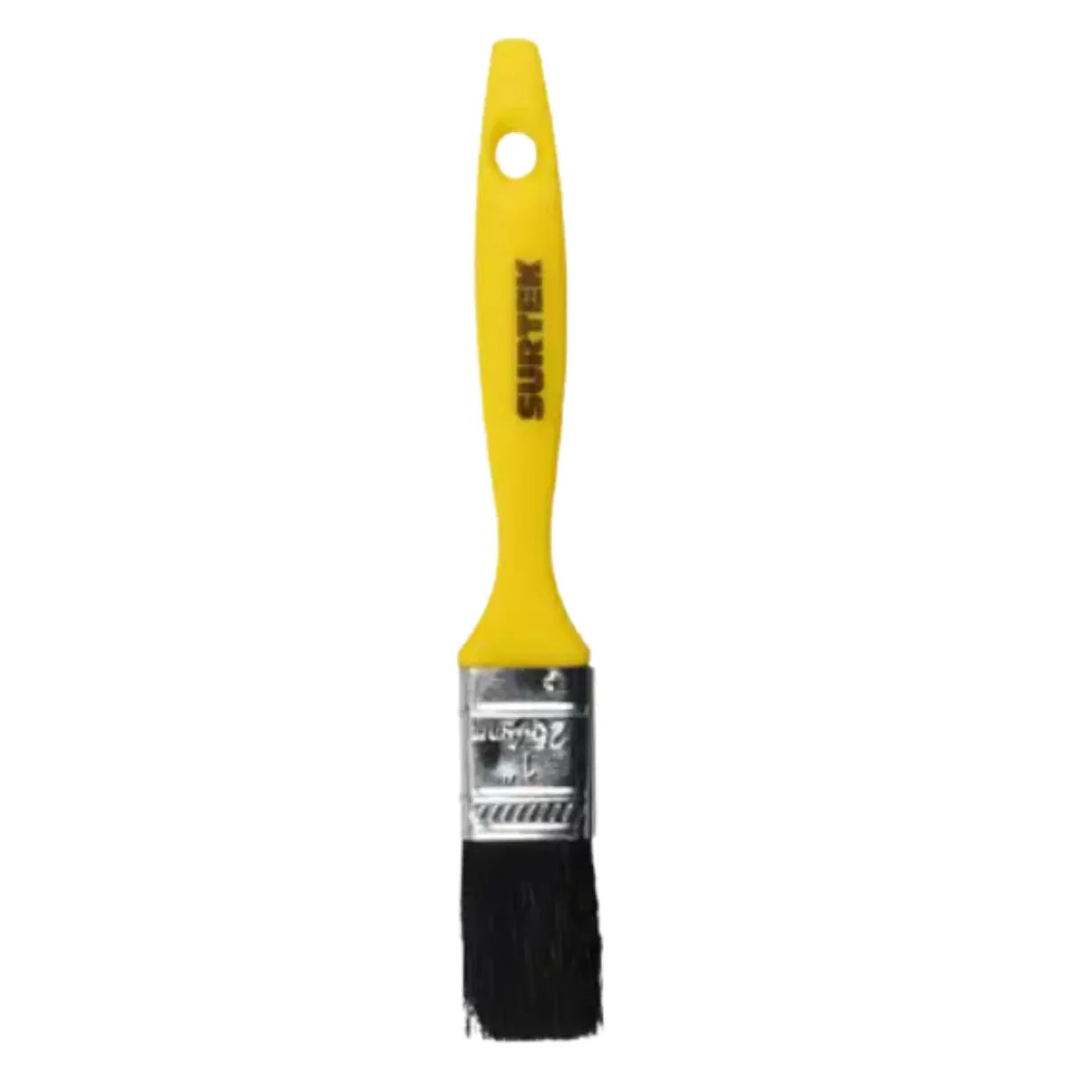 Brocha de cerdas naturales con mango plástico 1x40mm grosor de cerda 7.8 mm - Lock - vista lateral