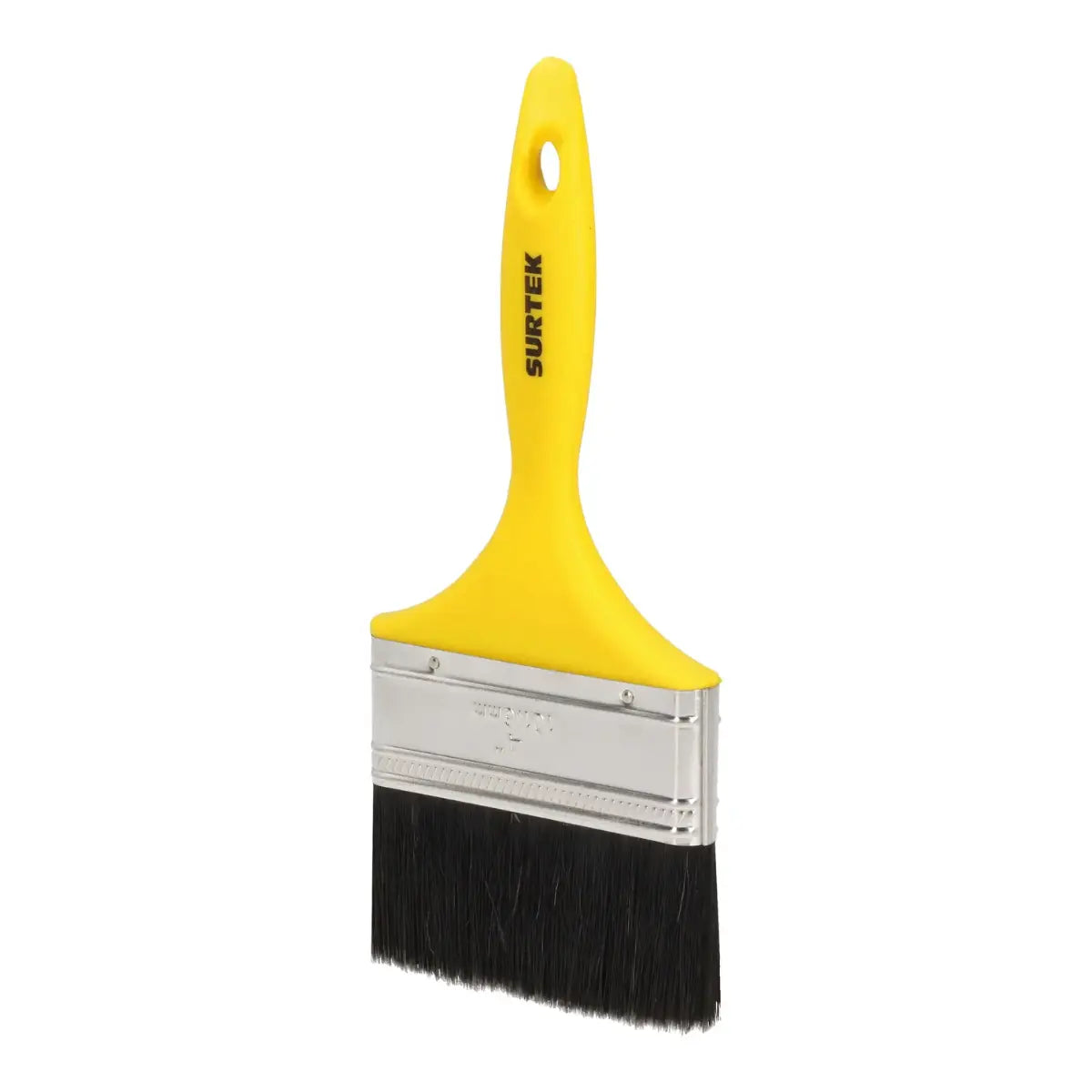 Brocha de Cerdas Naturales con Mango Plastico 4" Surtek - Lock - vista lateral