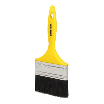 Brocha de Cerdas Naturales con Mango Plastico 4" Surtek - Lock - vista lateral