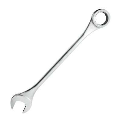 Llave combinada jumbo satinada en pulgadas, 12 puntas, URREA - Lock - vista lateral