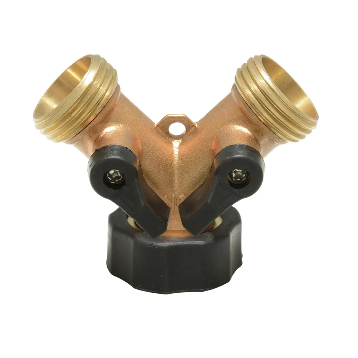 Adaptador para Manguera de Riego en Y de Bronce 11 x 7 cm Surtek - Lock - vista lateral