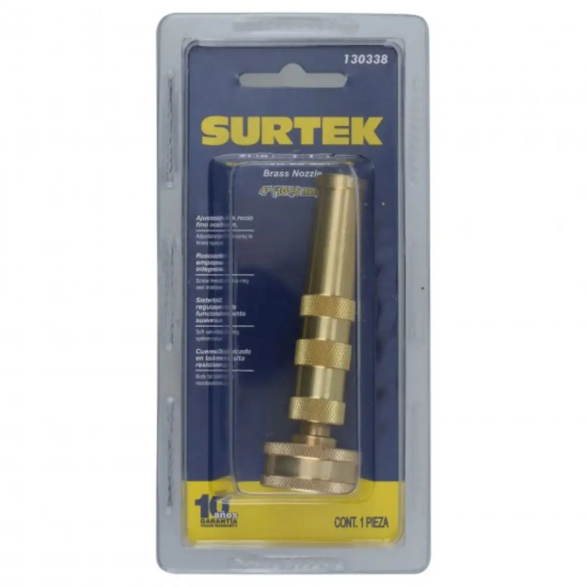 Chiflón Latón 4", 3/4" GHT Surtek - Lock - vista lateral