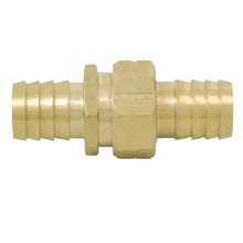 Conector para manguera de riego de latón 3/4 macho-hembra - Lock