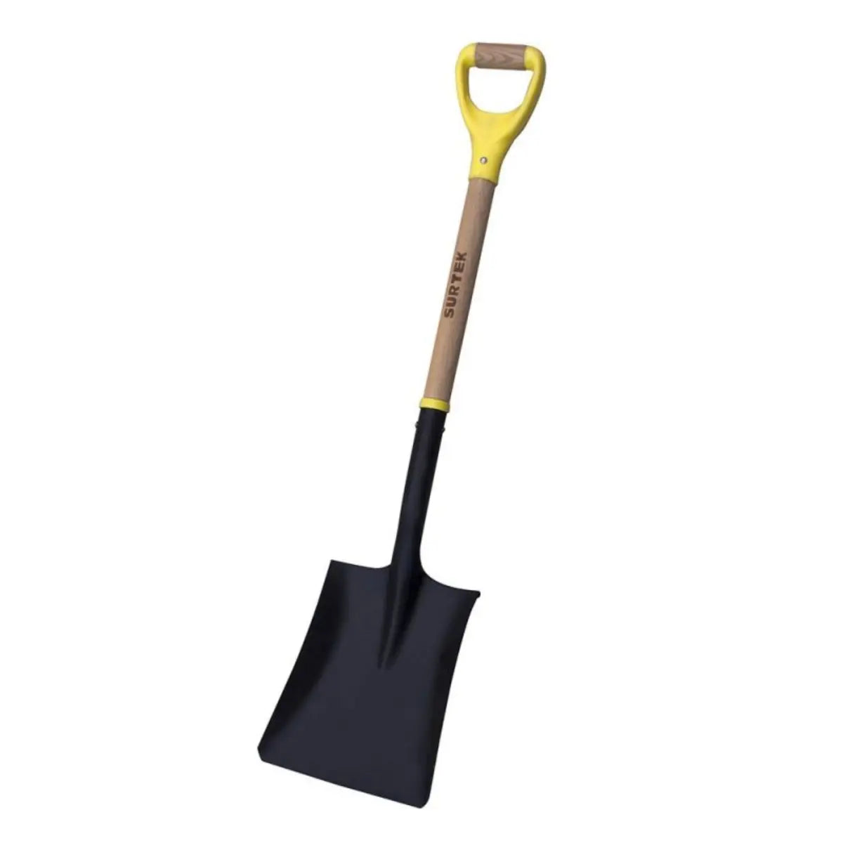 Pala Mango de Madera Puño Contractor Grip Cuadrada Surtek - Lock