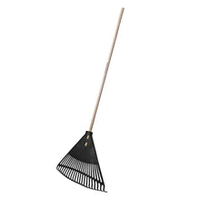 Escoba Plástica Negra para Jardín 22 Dentes Surtek - Lock