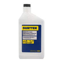 Aceite p/ Motores 2 Tiempos Surtek 946 ml Limpieza - Lock - vista lateral