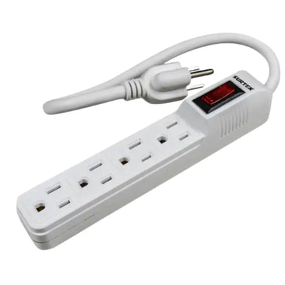 Multi contacto 4 entradas cable 30 cm - Lock - vista lateral