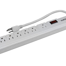 Multicontacto de 7 Entradas Cable de 30 cm Surtek - Lock - vista lateral