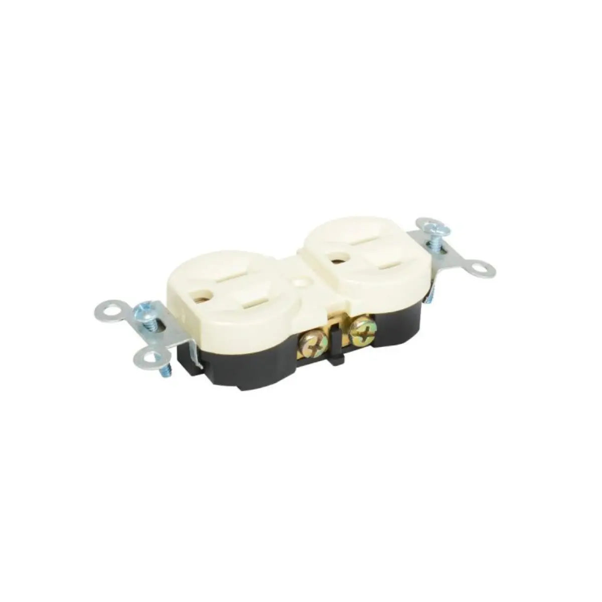 Contacto Doble Aterrizado Color Marfil Surtek - Lock