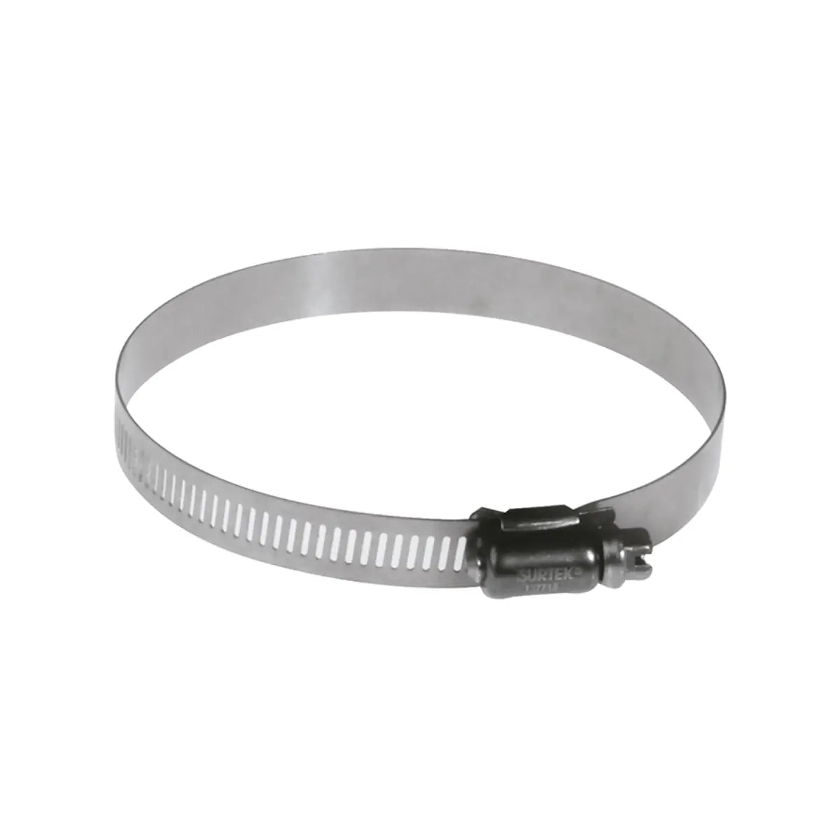 Abrazadera Sin Fin de Acero Inoxidable de 1-9/16″ a 2-1/2″ Surtek - Lock - vista lateral