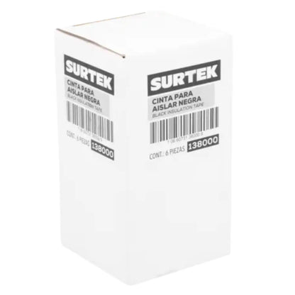 Cinta negra para aislar 19 mmx 9 m - Lock