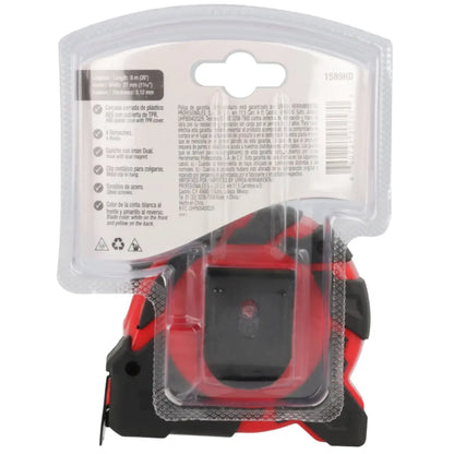 Flexómetro caucho ant-imp 8m - Lock