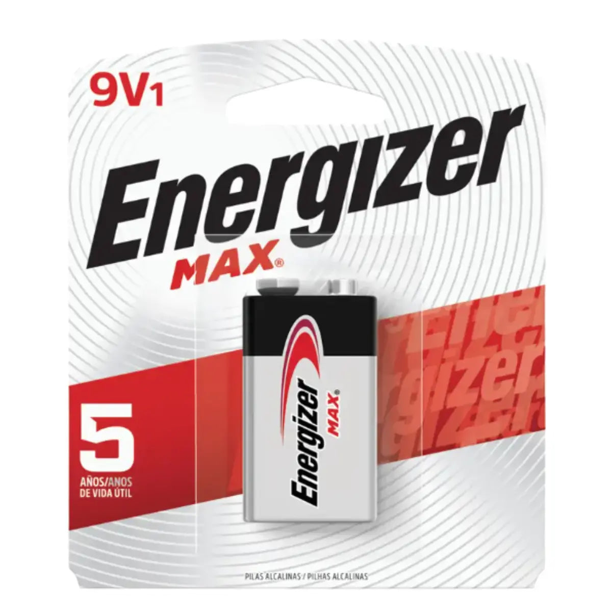 Pila alcalina Energizer 9V - Lock