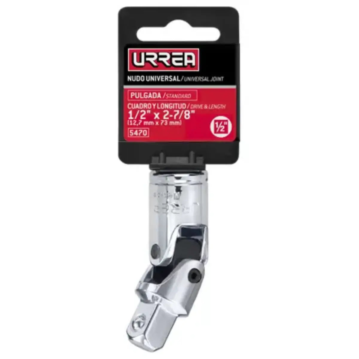 Nudo Universar p/Dado 5470 Urrea Cuadro 1/2" 2-7/8" - Lock - vista lateral
