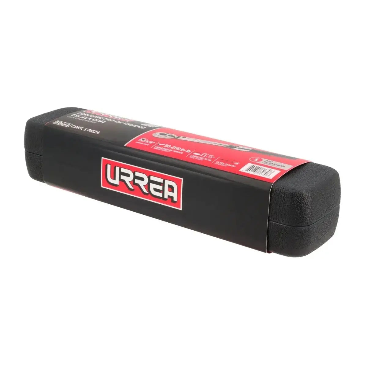 Torquímetro de trueno escala dual cuadro de 3/8", URREA - Lock - vista lateral