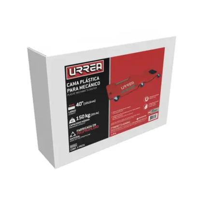 Cama p/Mecanico 9991 Urrea Plastica 6Ruedas Giratorias - Lock