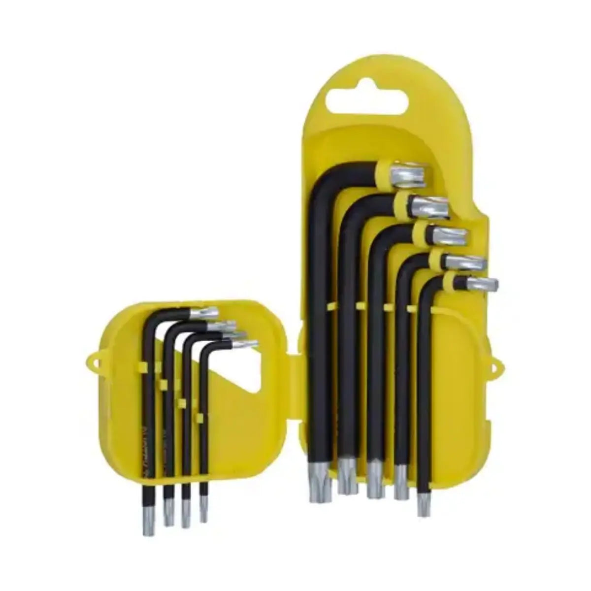 Set 9 Llaves Hexagonales Surtek Tipo L Torx Uso Profesional - Lock - vista lateral