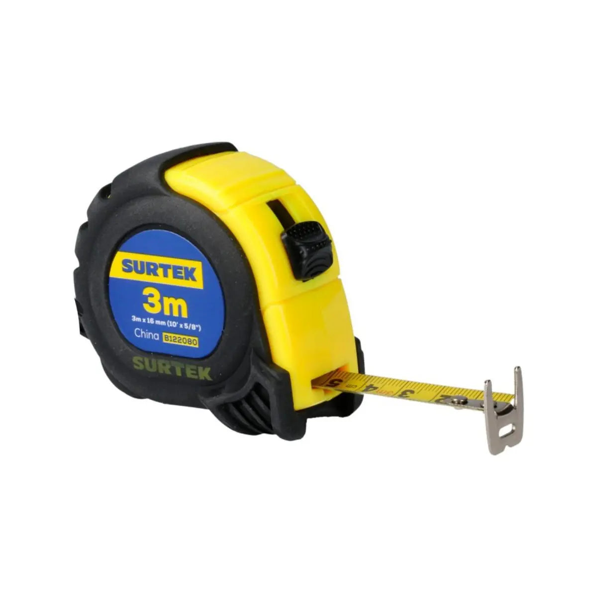 Flexometro Carcasa Anti-impacto 3 m x 5/8" Surtek - Lock