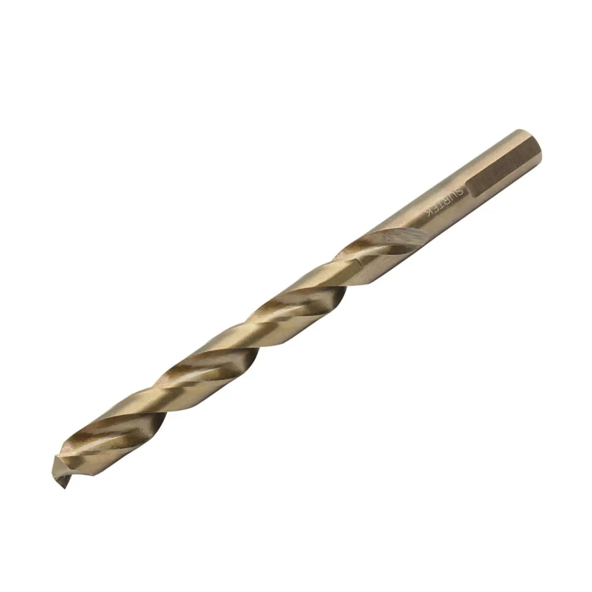Broca con Cobalto de Acero de Alta Velocidad 1/4" Zanco Recto Surtek - Lock