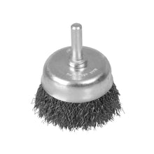 Carda Copa Trenzada Alambre Delgado 5" x 0.35 Rosca 5/8" FOY - Lock